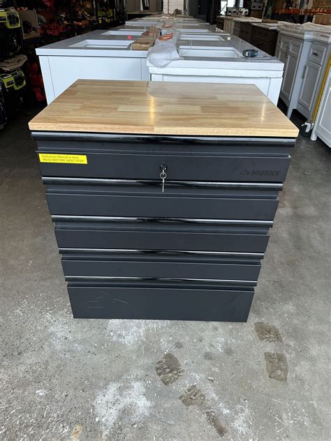 heavy duty 18-gauge steel 5-drawer black garage base cabinet|husky 5 drawer cabinet.